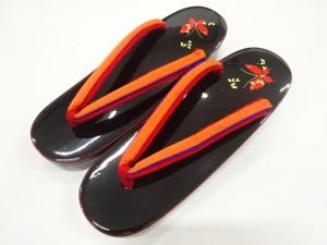 未使用品　桐下駄(24センチ)